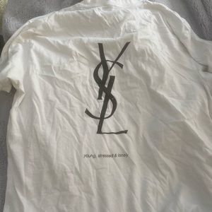 Etsy YSL shirt